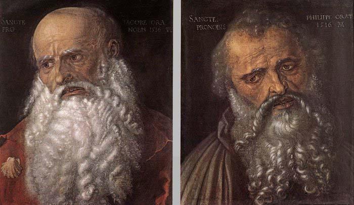 Albrecht Durer The Apostles Philip and James oil painting picture